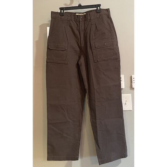 Cabelas Pants 7 Pocket Cargo Outdoor‎ Hiking Fishing Casual Canvas Womens 16 New - Picture 1 of 11